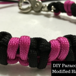 DIY Paracord Dog Leash Modified Half Hitch Knot