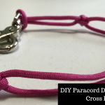 DIY Paracord Dog Tab Leash Cross Knot