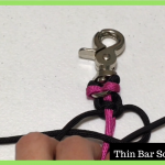 thin bar solomon knot