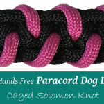 paracord caged solomon knot