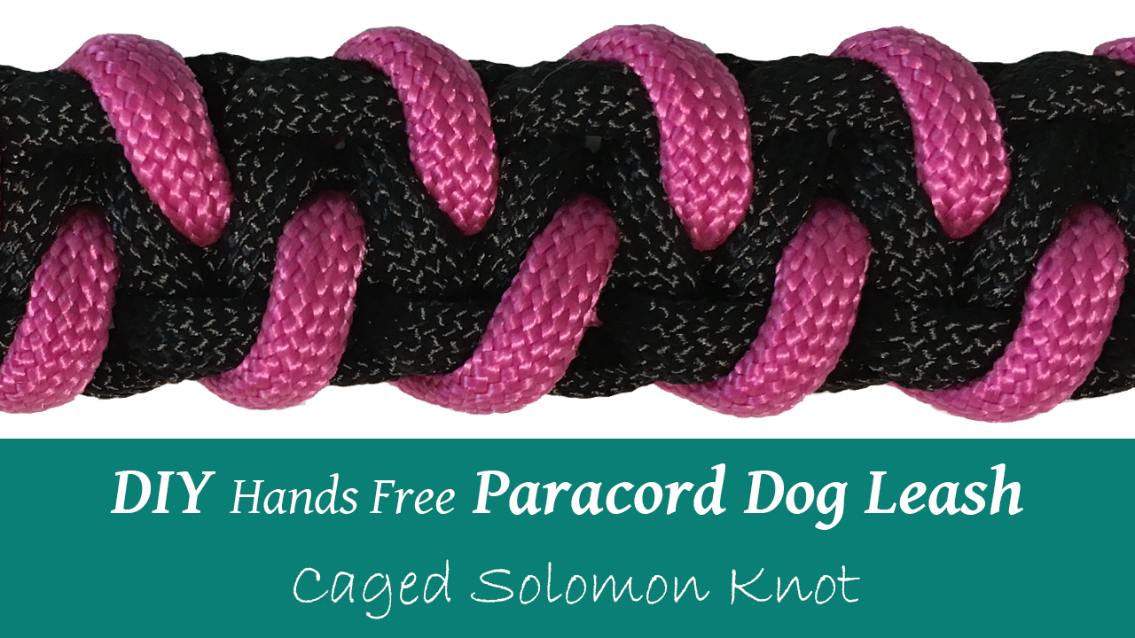 paracord caged solomon knot