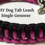 DIY Dog Tab Leash Single Genoese