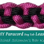 stitched solomons bar knot