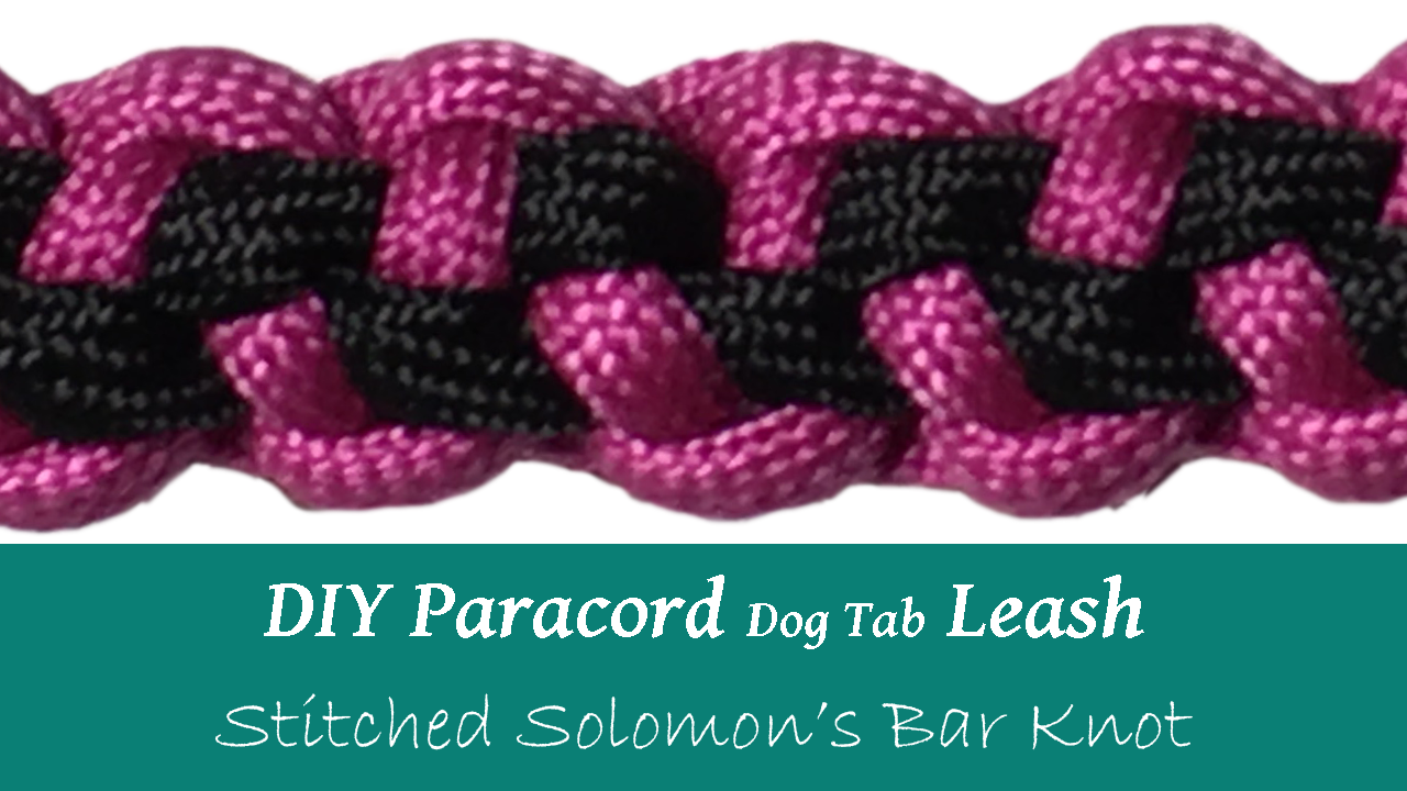 stitched solomons bar knot