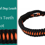 DIY Paracord Dog Leash Dragons Teeth Knot