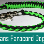 Lazy Mans Paracord Dog Leash - 4 Strand Round Braid